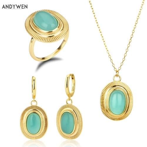 ANDYWEN Jewelry Sets