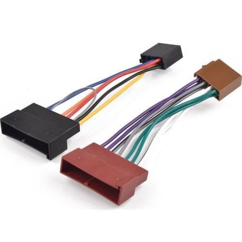 Car Radio ISO Adapter Cable Plug Harness Connector for ford KA MK1 Focus Escort MK5 MK4 Transit for LINCOLN