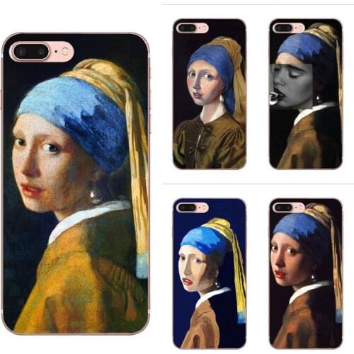 Back Cases Slim Girl With A Pearl Earring Vermeer For Xiaomi Redmi Note 9 PRO Max 9s Mi9 mi10 lite Pro K30 K20 Pro 5G redmi 7 8a