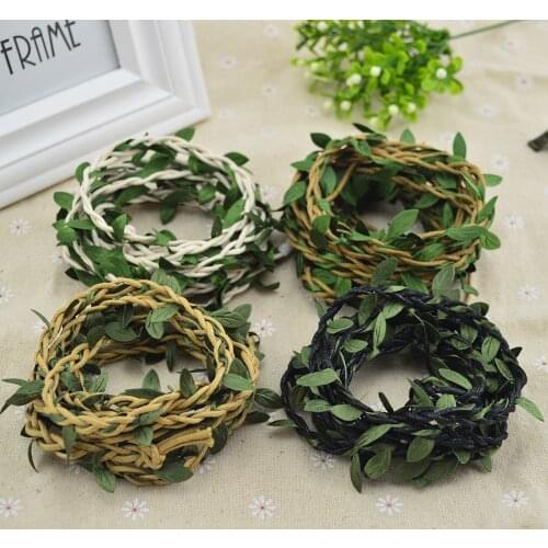 100cm/lot Artificial Flowers Vine For Home Decor Wedding Bridal Accessories Clearance Fake Floristics Diy Wreath Gifts Supply
