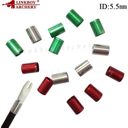 30pcs Recurve Bow Archery Explosion-proof Ring for OD 5.5/5.7/6.0mm Arrow Shaft Archery Accessories for Protect Hunting