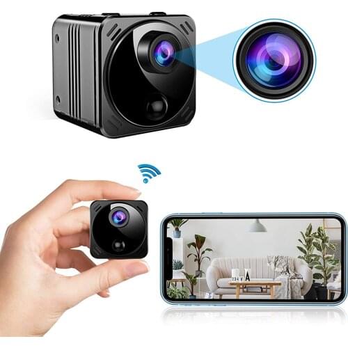 Real HD 4K WiFi Mini Camera Smart Wireless IP P2P Camcorder Motion Detection Night Vision Micra Cam suport Hidden tf card