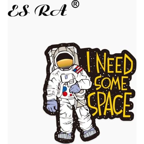 1 Piece Luggage Toys Stickers Astronaut Outspace Waterproof PVC Pegatinas Decal for Laptop Pitcher Skateboard Decorate