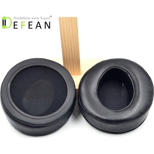 Defean Angle Genuine Leather Ear Pads Cushion for AKG K Series K550 K551 k553 Headset Headphones