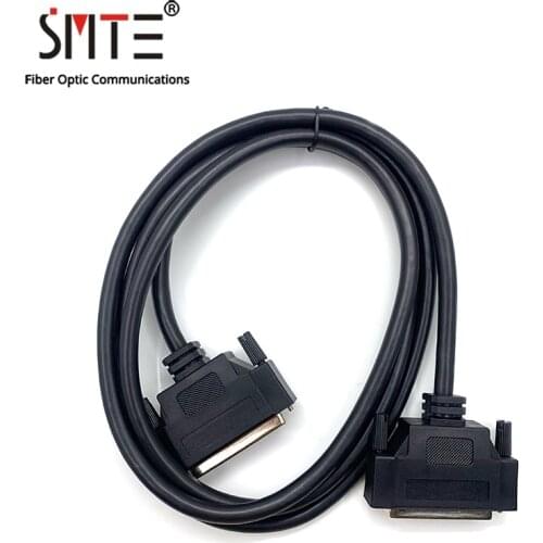 Industrial-grade Female to Female HDB50 Three-row 50 Connection Cable DB50 Core Data Cable For Holes Double Shielded Copper Wire