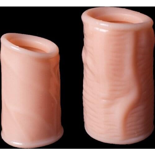 Silicone Penis Glans Sleeve Cock Ring Penis Massage Prostata Lock Semen Foreskin Stimulator Ring Sex Toys For Men Intimate Goods