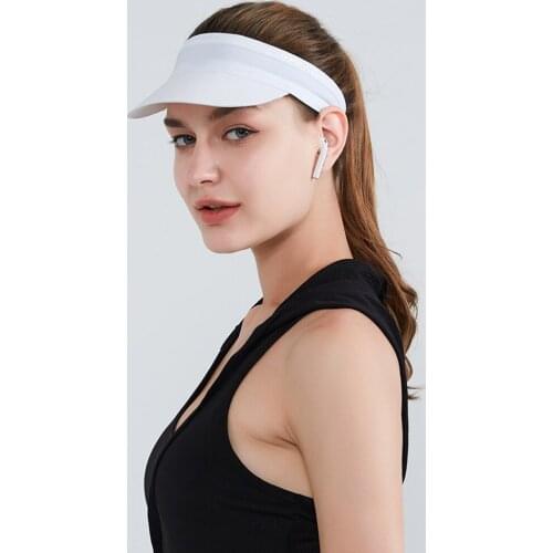 Sports Empty Top Hat Sun Hats for Women Visor Hat Adjustable Golf Tennis Girl Baseball Printed Caps Outdoor Running Hat