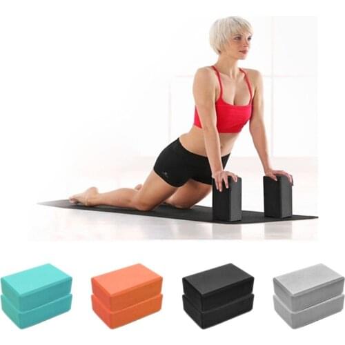 Foam Roller EVA Gym Blocks Foam Brick Exercise Fitness Set Tool Yoga Bolster Pillow Cushion Stretching Body Health Training Yoga