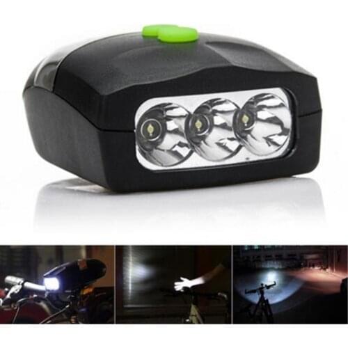 Bike Bicycle Light Universal White Front Head Light Cycling Lamp Electronic Bell Horn Hooter Siren Waterproof Accessories