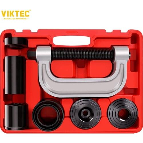 Viktec Heavy Duty Ball Joint Press & U Joint Removal Tool Kit with 4x4 Adapters