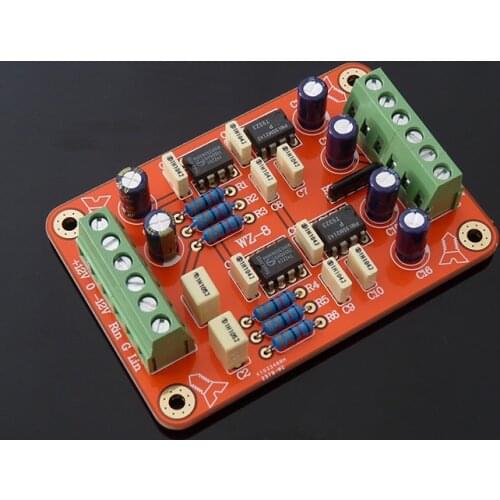 WZ-8 SSM2142 Non-equilibrium RCA Signal Transduction Balanced XLR Signal Lotus Export Card Farmer