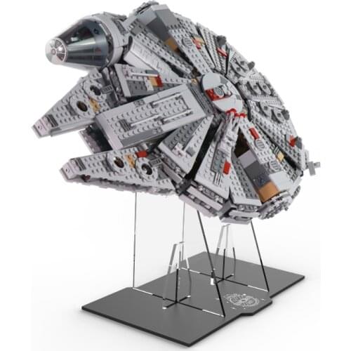 Acrylic Display Stand for 75257 75105 Millennium Star Space Series model ,DIY Decoration For Childrens Toy,Kids Gifts(No model