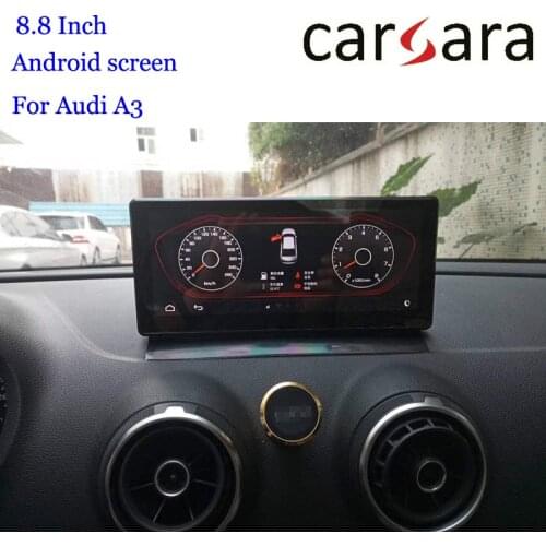 GPS Au di A3 8V Android Display Dashboard 2019 Navigation Autoradio In Car Multimedia Player USB WIFI Bluetooth