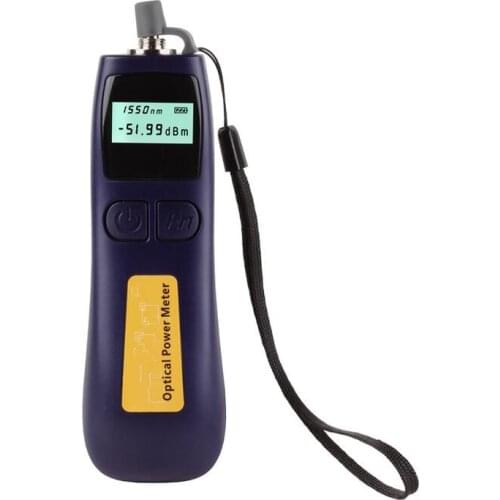 Free Shipping Original Handheld Mini Digital Fiber Optical Power Meter Telecommuniation -70~+10dBm High Sensitivity Power Meter