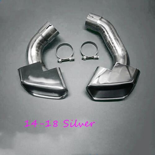 For BMW X5 2014-2018 Car Exhaust System Modified upgrade Exhaust Pipes Muffler Tail Tip