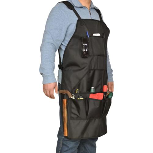 Tool Apron Multi Pockets Adjustable Belt Tool Bag for Garden Pet Dog Barber Hair Cloth Cutting Styling Accessor