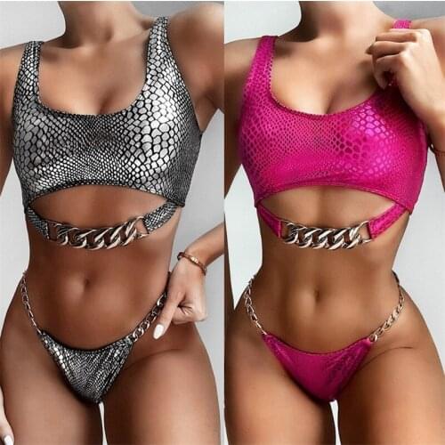 2020 Fashion Sexy Women Leopard Printed Lingerie Push-Up Padded Underwear Set Lingerie Split Suit Lenceria Mujer