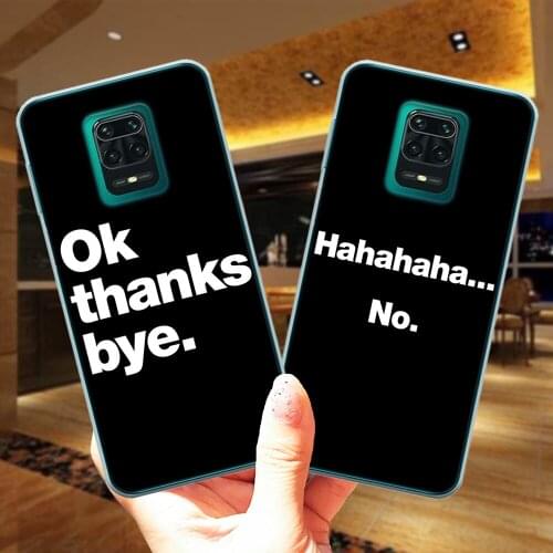 Fashion Words English Quote Slogan Silicone Case For Coque Xiaomi Redmi 9 Note 9 Pro Max Note 9S Poco M2 Pro 10X Phone Case