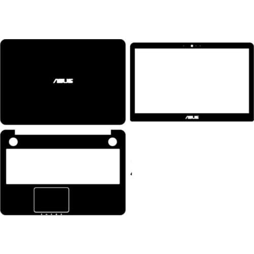 KH Laptop Sticker Skin Decals Cover Protector Guard for ASUS N552