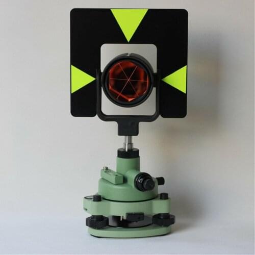 New Green Single Prism Tribrach SET System FOR Total Station Surveying
