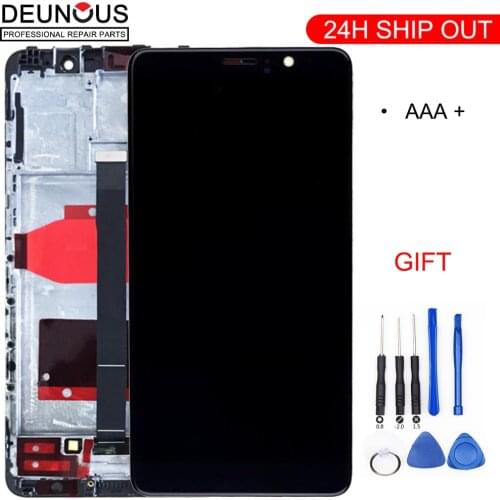 5.9'' New LCD For HUAWEI Mate 9 LCD Touch Screen Digitizer with Frame Display for Huawei Mate 9 Display MHA-L29 Replacement