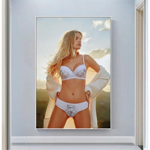 Silk Cloth Wall Poster Eloiza Farias Art Home Decoration Gift