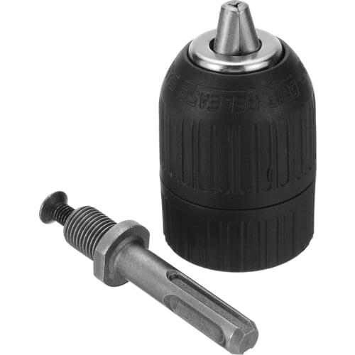 130mm Professional Keyless Drill Chuck Precision Adaptor Hardware Tool Part 2-13mm 31/2-20UNF Hex Shank Drill Chuck