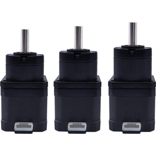 42BYG stepper motor 40mm body length with 3.71:1~139:1 ratio NEMA17 planetary gear stepping motor with gearbox