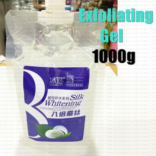 900g Silk Protein Silk Exfoliating Gel Face Body Care Spa Beauty Hospital Equipment