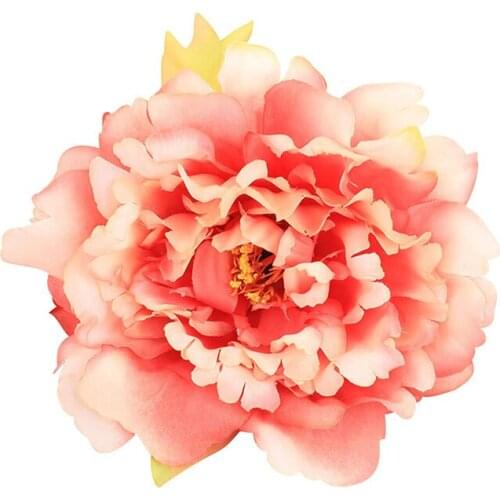 Handmade Fabric Flower Brooch Pins Ribbon Big Corsage Hair Clips for Women Wedding Party Brooches Fashion Jewelry Accessories