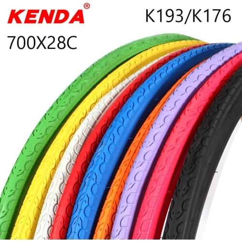 1PC KENDA K193 K176 Colour Bicycle Tire 700*28C Road Bike Tires Pneu Bicicleta Ultralight Cycling Fixie 700C Bike Tyre Non-slip