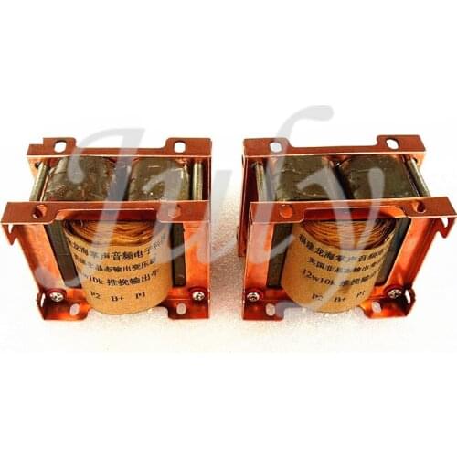 Amorphous C-type iron core 12W10K push-pull output transformer 20--40khz (-1db), 6P1.6P14.EL84 push-pull tube amplifier