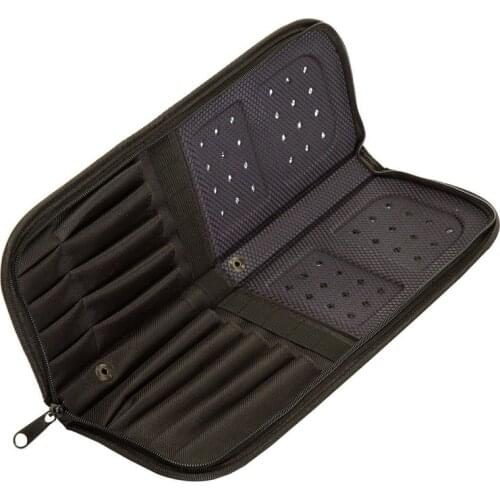 Artist Paint Brush Holder Zippered Brush Case for Oil Acrylic Watercolor Brush Breathable Painting Kit