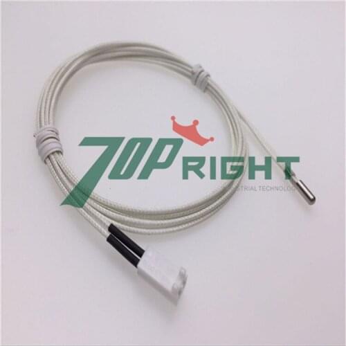 Dia. 3mm length 8mm pt100 rtd temperature sensor with molex connect