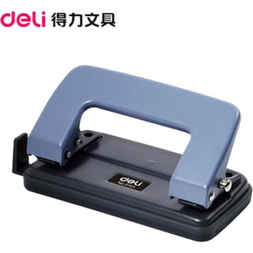 DL Effective 0101 two hole punch punch can play 12 pieces of office stationery Teaching equipment for office supplies