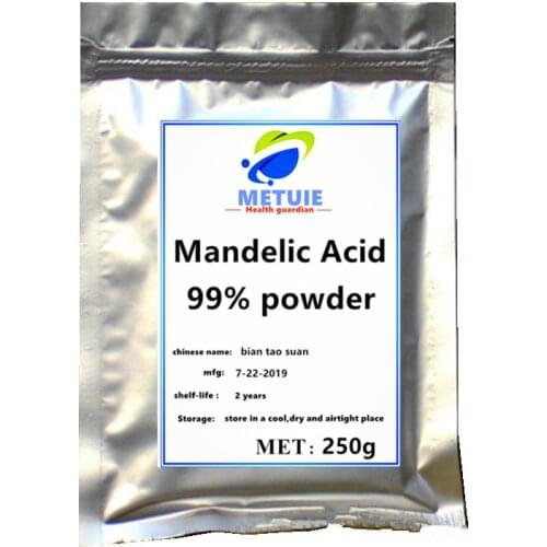 Hot Sale 99% Mandelic Acid Powder 1pc Festival Top Supplement Body Cosmetic Raw Material Sequins For Face Freckles Free Shipping