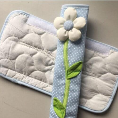 Hot 2 PCS Pastoral Flower Polka Dot Door/Refrigerator Handle Cover Fridge Door Handle Gloves Home Decor Kitchen Accessories