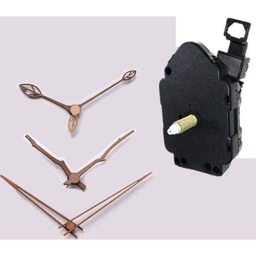 Swing pendulum Clock Mechanism Movement with wooden hands DIY Wall Clock Motor Repair Parts Quartz Clockwork replacement parts