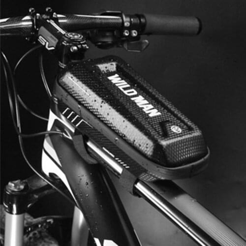 1L Bicycle Top Tube Frame Bag Fastener Tape Multiple Protection Rain-proof Bike Front Beam Bag for MTB Road Bike