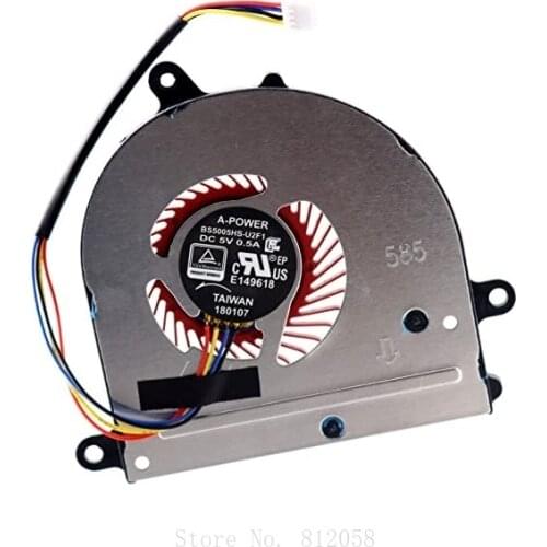 New CPU Cooling Cooler Fan for MSi PE42 PS42 MS-14B1 MS-14B2 Laptop Cooling Pads BS5005HS-U2F1