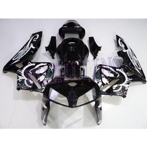 Motorcycle Fairing for Honda CBR600RR 2006 Fairings CBR 600RR 06 Black Grafitty Fairing Kits for Honda CBR600RR 2005 - 2006