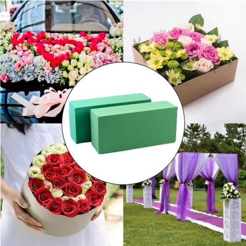 Foam Bouquet Holder Floral Plastic Wedding Supplies Flower Holder Decoration DIY Bridal Floral Foam Bouquet Handle Base