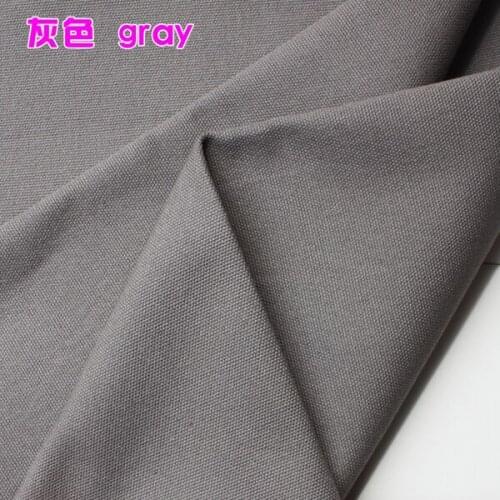 Thick Canvas Gray Cotton Duck Fabric Cotton Fabric Canvas Fabric 60" Wide Sold By The Yard Free shipping