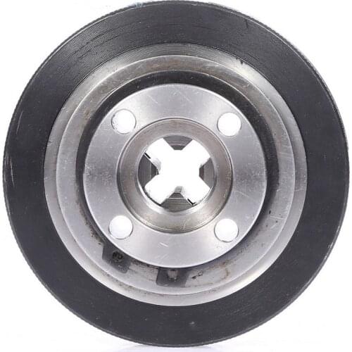 SANOU K02-100B Chuck 100mm 4" Lathe Chuck four Jaw mini Self-Centering for CNC Wood Lathe Buddha Beads 4 jaw lathe chuck