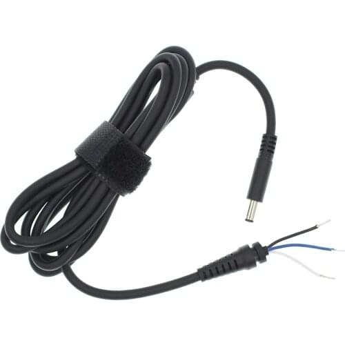 DC Tip Plug 4.5x3.0 mm/4.5*3.0 mm DC Power Cable with Pin for DELL Ultrabook XPS Laptop Charger Power Supply DC Cable
