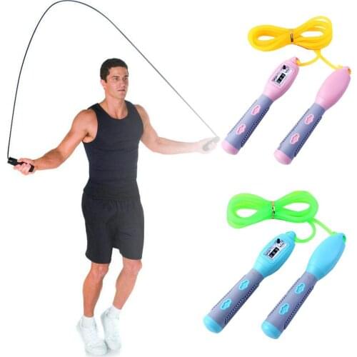 Counting Jump Rope Matte Skipping Ropes Speed Training Fitness Exercise Rope for Men Women Fitness Body Building