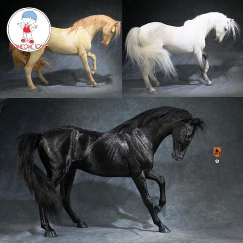 In stock 1/6 Scale Figure Scene Accessory MR. Z Animal Model MRZ048 Akhal-teke horses Model for 12 inches Action Figure