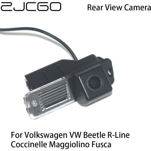 ZJCGO Car Rear View Reverse Back Up Parking Camera for Volkswagen VW Beetle R-Line Coccinelle Maggiolino Fusca