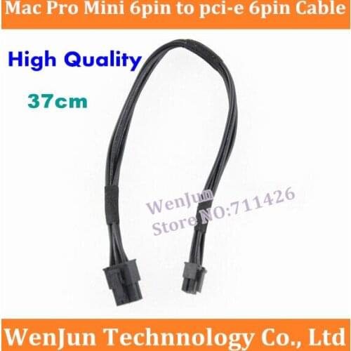 1PCS High Quality for Mac Pro / G5 mini 6pin to pci-e 6pin video card power cable for 8800GT FX4500 X1900 HD5770 GTX285 HD4870