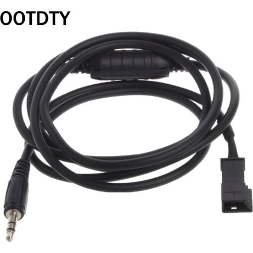 3 Pin 3.5mm Jack AUX Adapter Radio Interface Cable For BMW BM54 E39 E46 E53 X5